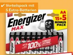 Kaufland Energizer Max Alkaline Batterien AAA Angebot