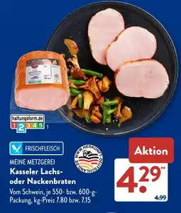 Aldi Süd Meine metzgerei kasseler lachsbraten Angebot
