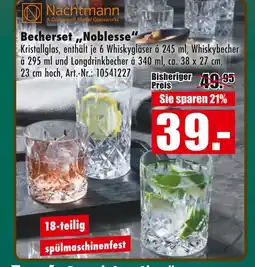 Möbel Mahler Nachtmann becherset „noblesse“ Angebot