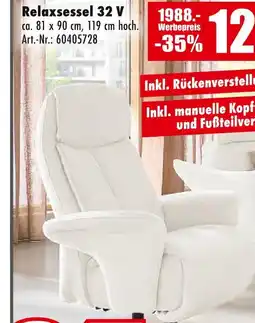 Möbel Mahler Relaxsessel 32 v Angebot