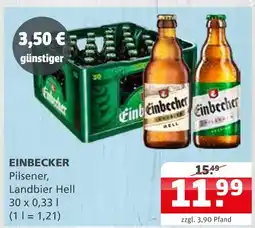 Getränke Quelle Einbecker pilsener, landbier hell Angebot