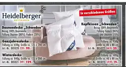 Möbel Mahler Heidelberger ganzjahresdecke Angebot