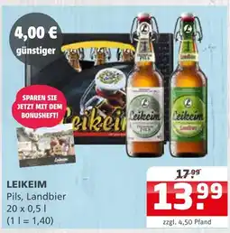 Getränke Quelle Leikeim pils Angebot