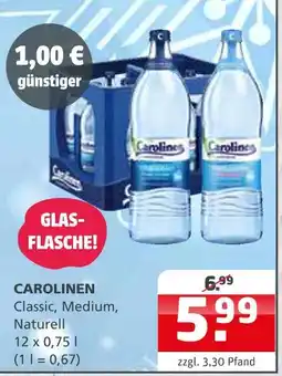 Getränke Quelle Carolinen classic Angebot