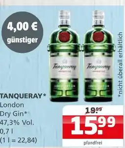 Getränke Quelle Tanqueray london dry gin Angebot