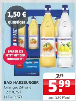 Getränke Quelle Bad harzburger orange Angebot