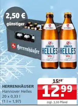 Getränke Quelle Herrenhäuser hannover helles Angebot