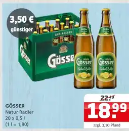 Getränke Quelle Gösser natur radler Angebot