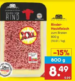 Netto Marken-Discount Gut ponholz rinder-hackfleisch Angebot