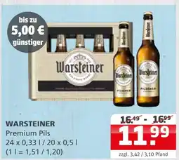 Getränke Quelle Warsteiner premium pils Angebot