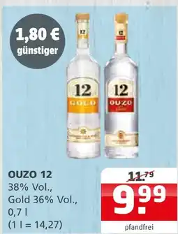 Getränke Quelle Ouzo 12 gold Angebot