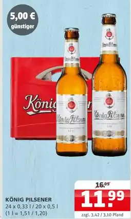 Getränke Quelle König pilsener Angebot