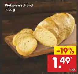 Netto Marken-Discount Weizenmischbrot Angebot