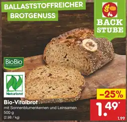 Netto Marken-Discount Biobio bio-vitalbrot Angebot