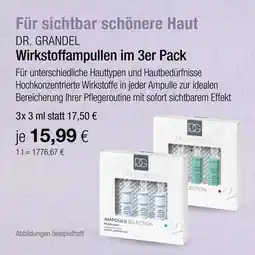 Vitalia Dr. grandel wirkstoffampullen im 3er pack Angebot