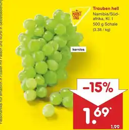 Netto Marken-Discount Markttag trauben hell Angebot