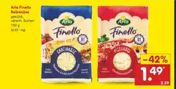 Netto Marken-Discount Arla finello reibekäse gratinkäse Angebot