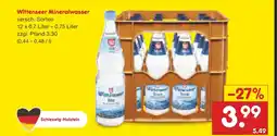 Netto Marken-Discount Wittenseer mineralwasser Angebot