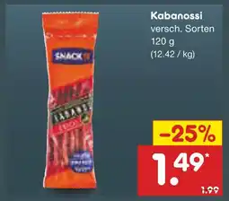 Netto Marken-Discount Snack it kabanossi Angebot