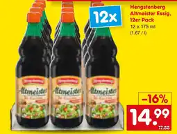 Netto Marken-Discount Hengstenberg altmeister essig Angebot