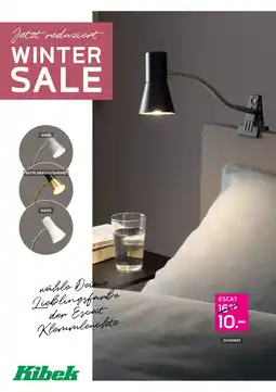 Kibek Kibek escat klemmleuchte Angebot
