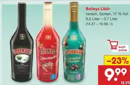 Netto Marken-Discount Baileys likör Angebot