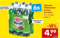 Netto Marken-Discount Ileburger waldmeisterbrause Angebot