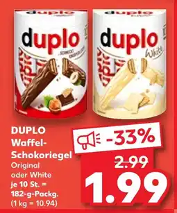 Kaufland Duplo waffel-schokoriegel original Angebot