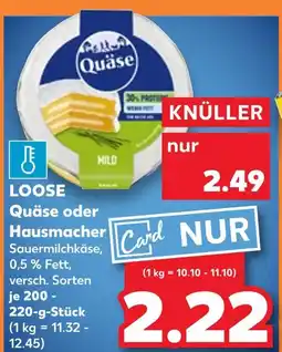 Kaufland Quäse quäse Angebot