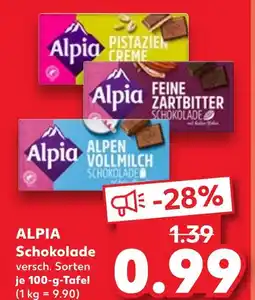Kaufland Alpia pistazien creme Angebot