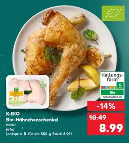 Kaufland K-bio bio-hähnchenschenkel Angebot