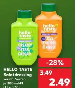 Kaufland Hello taste creamy star caesar Angebot