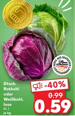 Kaufland Dtsch. rotkohl Angebot