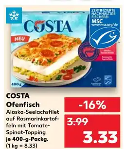 Kaufland Costa ofenfisch Angebot