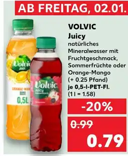 Kaufland Volvic juicy sommerfrüchte Angebot