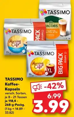 Kaufland Tassimo morning café Angebot