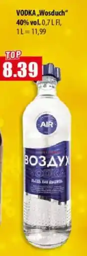 Mix Markt VODKA „Wosduch" Angebot