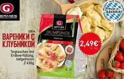 Mix Markt GERMES Teigtaschen mit Erdbeerfüllung, tiefgefroren Angebot