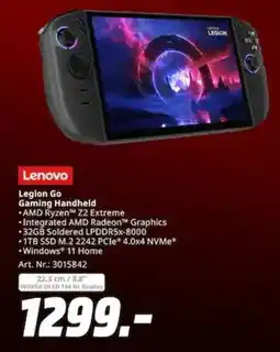 MediaMarkt Lenovo Gaming Handheld Legion Go Angebot