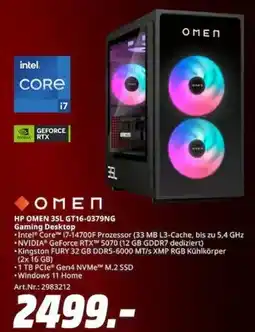 MediaMarkt HP Gaming Desktop OMEN 35L GT16-0379NG Angebot