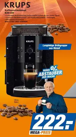 expert Techno Land KRUPS Kaffeevollautomat EA8108 Angebot