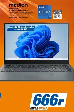 expert Techno Land medion Notebook E15433 (MD600023) Angebot