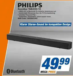 expert Techno Land PHILIPS Soundbar TAB4000/10 Angebot