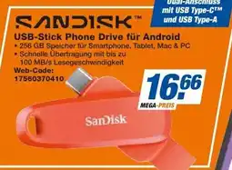 expert Techno Land SANDISK USB-Stick Phone Drive für Android Angebot