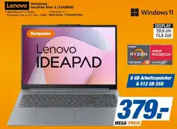 expert Techno Land Lenovo Notebook IdeaPad Slim 3 (15AMN8) Angebot