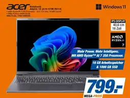 expert Techno Land acer Notebook Aspire 16 (A16-61M-R014) Angebot