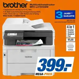 expert Techno Land brother Multifunktionsdrucker MFC-L3760CDW Angebot