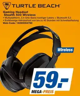expert Techno Land TURTLE BEACH Gaming Headset Stealth 500 Wireless Angebot