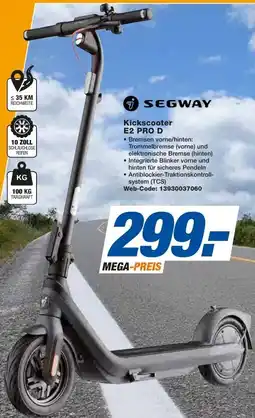 expert Techno Land SEGWAY Kickscooter E2 PRO D Angebot