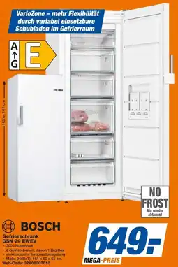 expert Techno Land BOSCH Gefrierschrank GSN 29 EWEV Angebot